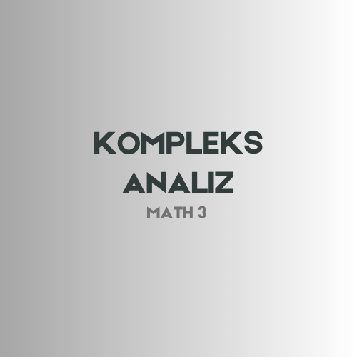 kompleks analiz